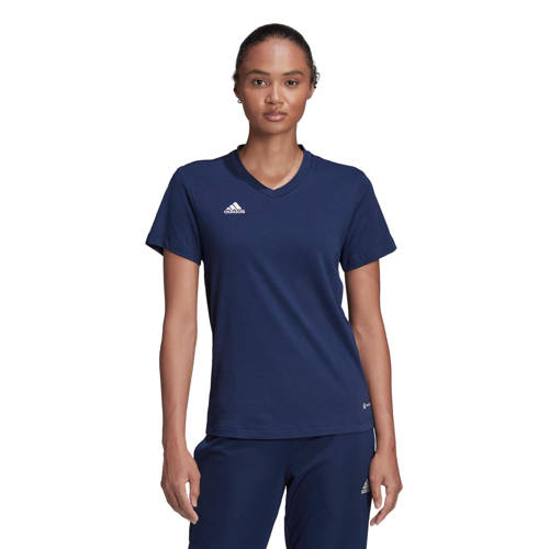 adidas Performance senior voetbalshirt donkerblauw afbeelding