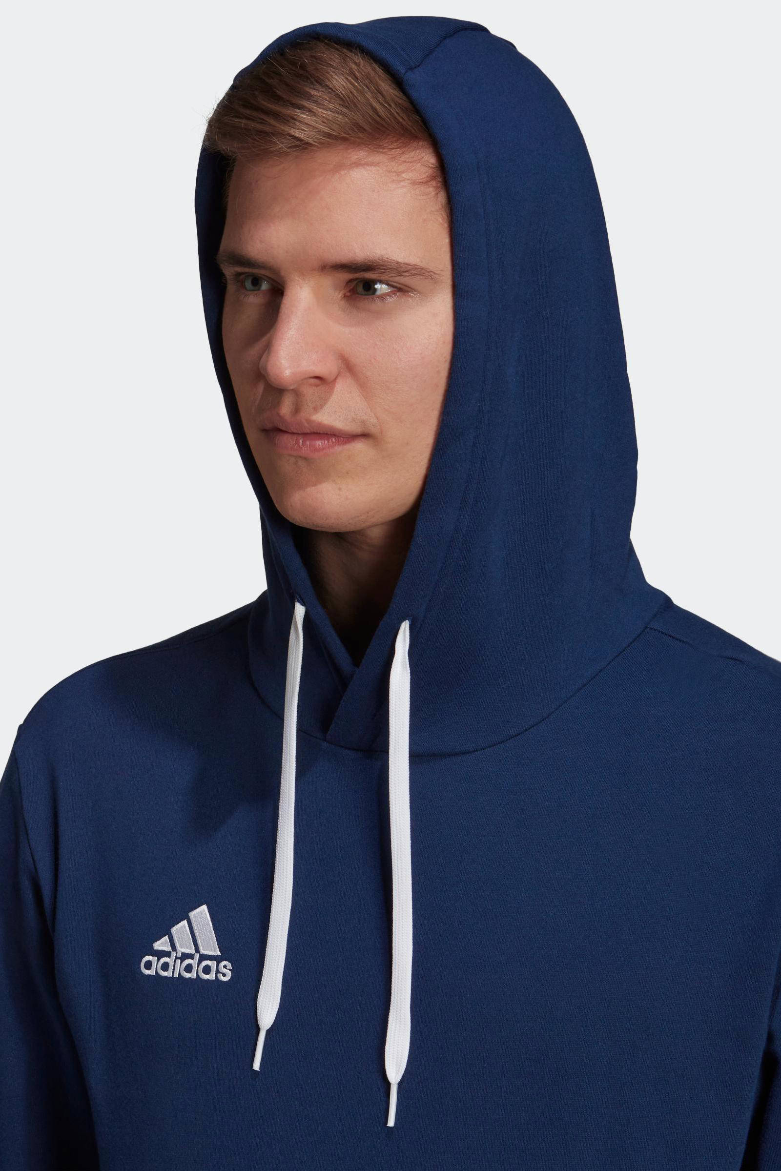 adidas Performance Senior sporthoodie donkerblauw | wehkamp