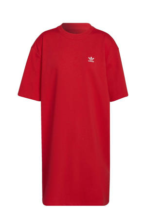 T-shirtjurk met logo rood