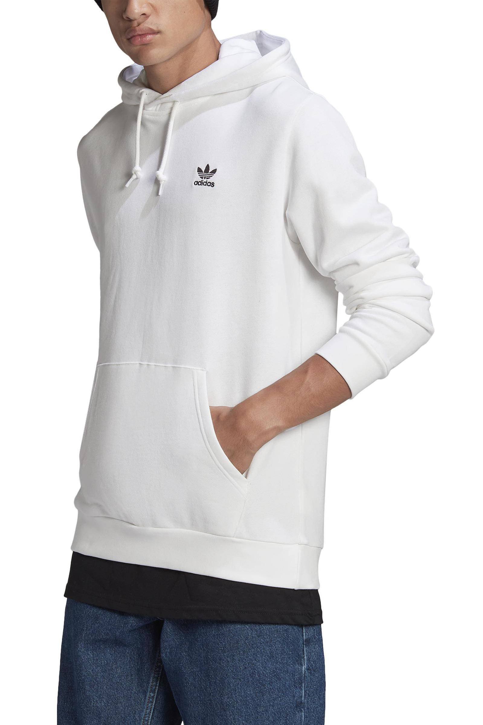 witte adidas hoodie