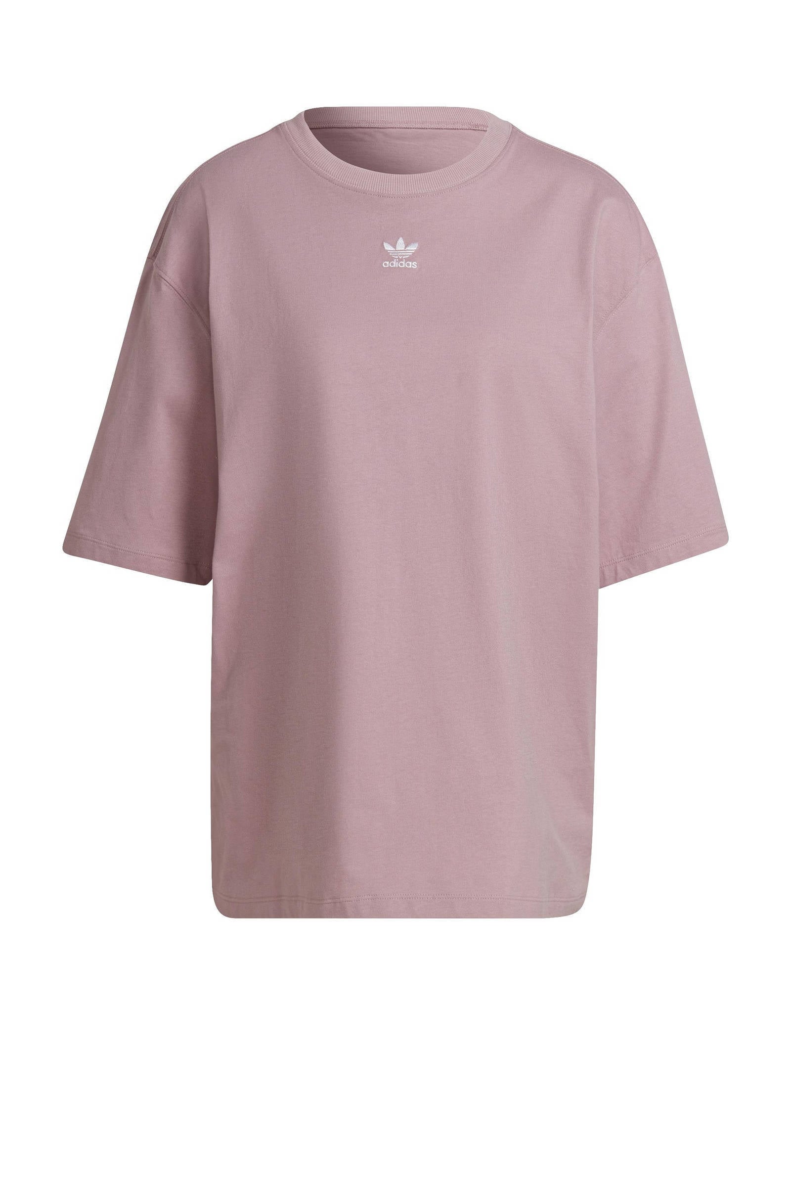 adidas Originals Plus Size T-shirt roze | wehkamp