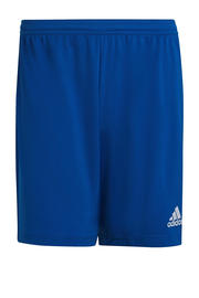 thumbnail: Blauwe heren adidas Performance Senior sportshort van polyester met regular fit, regular waist en effen