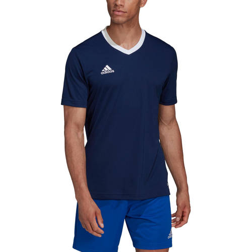 adidas Performance voetbalshirt donkerblauw