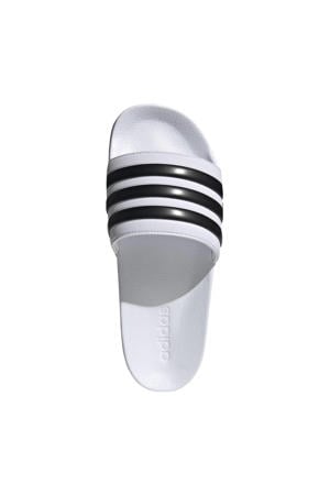 Adilette Shower badslippers wit/zwart