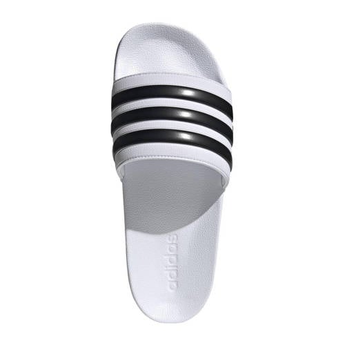 adidas Sportswear Adilette Shower badslippers wit/zwart afbeelding