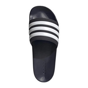 Adilette Shower badslippers donkerblauw/wit