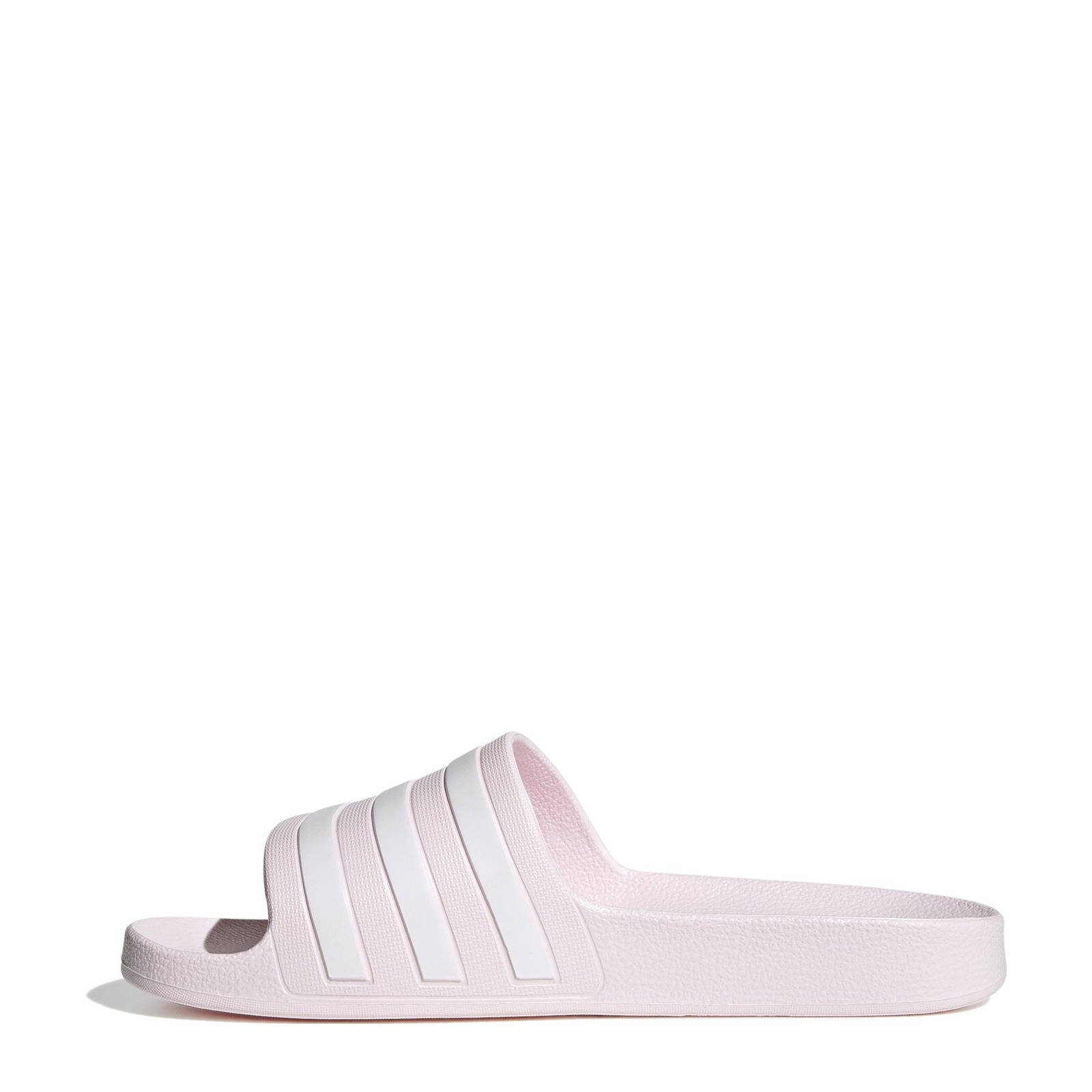 Licht roze adidas slippers online