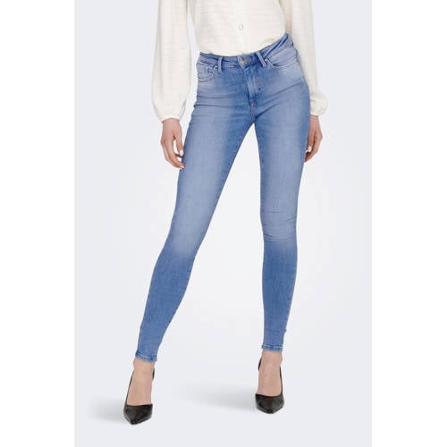 ONLY push-up skinny jeans ONLPOWER special bright blue denim afbeelding