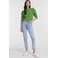 ONLY cropped high waist straight leg jeans ONLEMILY light blue denim regular