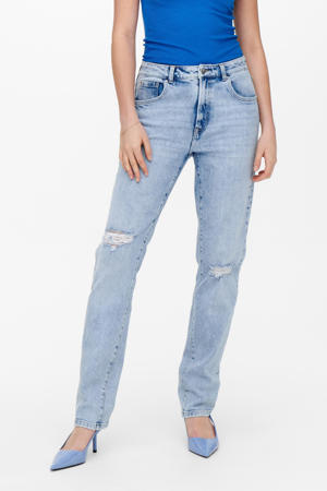 high waist slim fit jeans ONLSCARLETT light blue denim