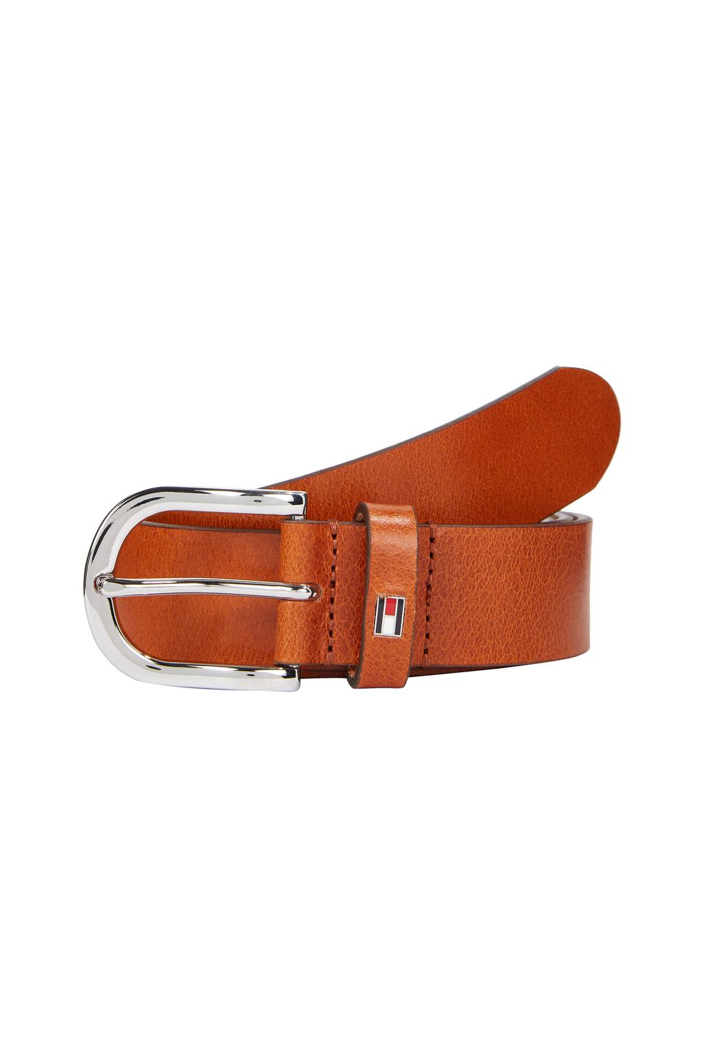 Tommy Hilfiger leren riem cognac