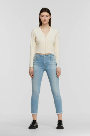 cropped high waist straight fit jeans Pia lalita wash