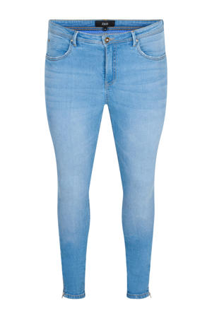 high waist cropped skinny jeans JLAISE AMY light denim