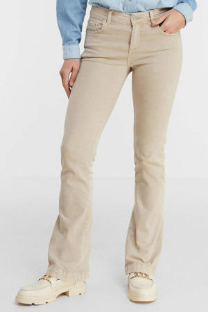 flared jeans Fallon dust clay wash