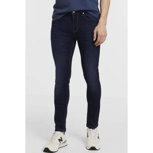 anytime skinny jeans donkerblauw