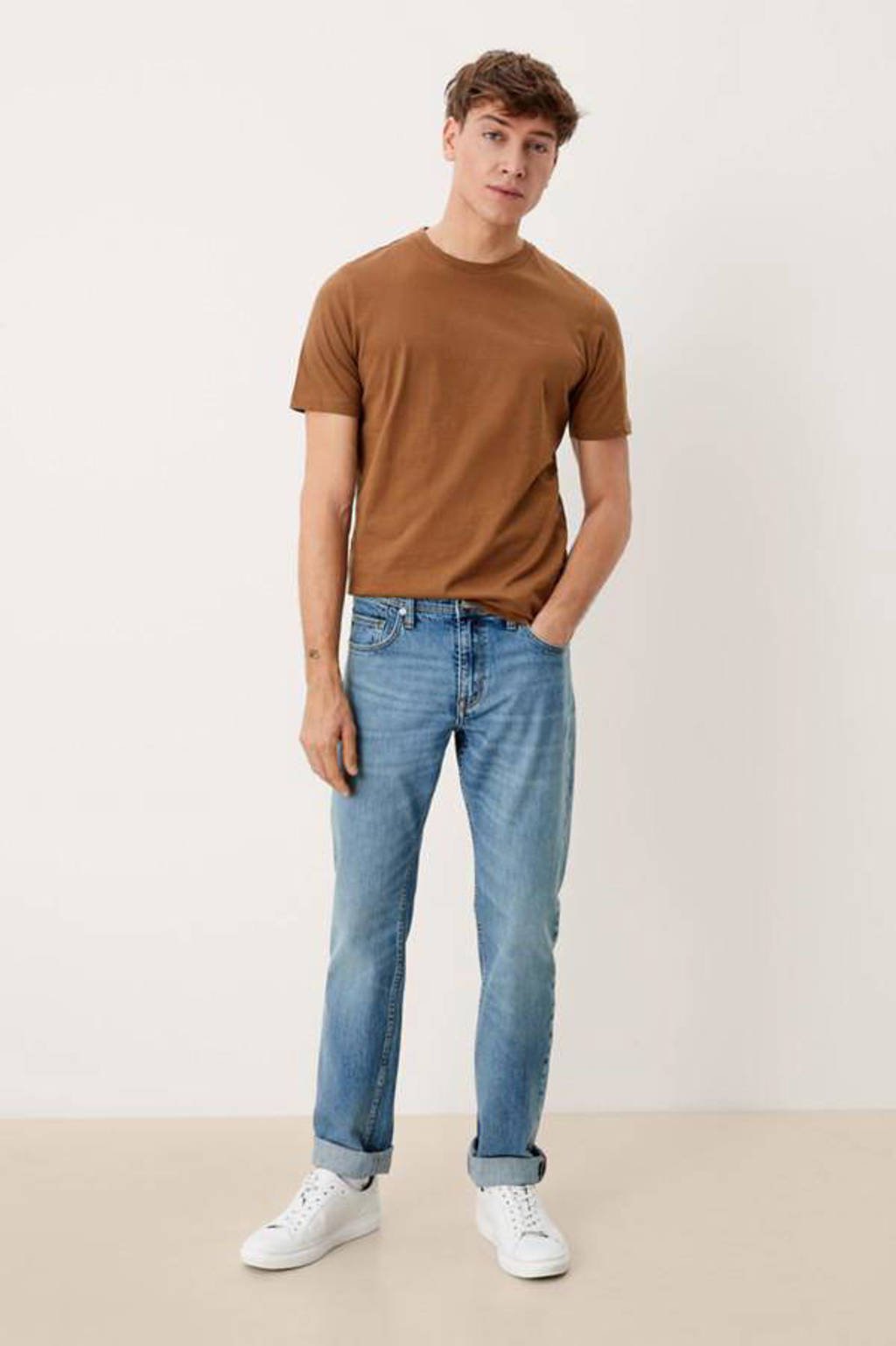s.Oliver regular fit jeans lichtblauw, Lichtblauw