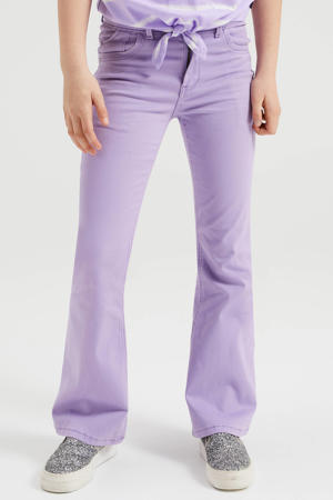 flared jeans lila