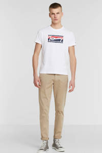 Tommy Jeans T-shirt met biologisch katoen white