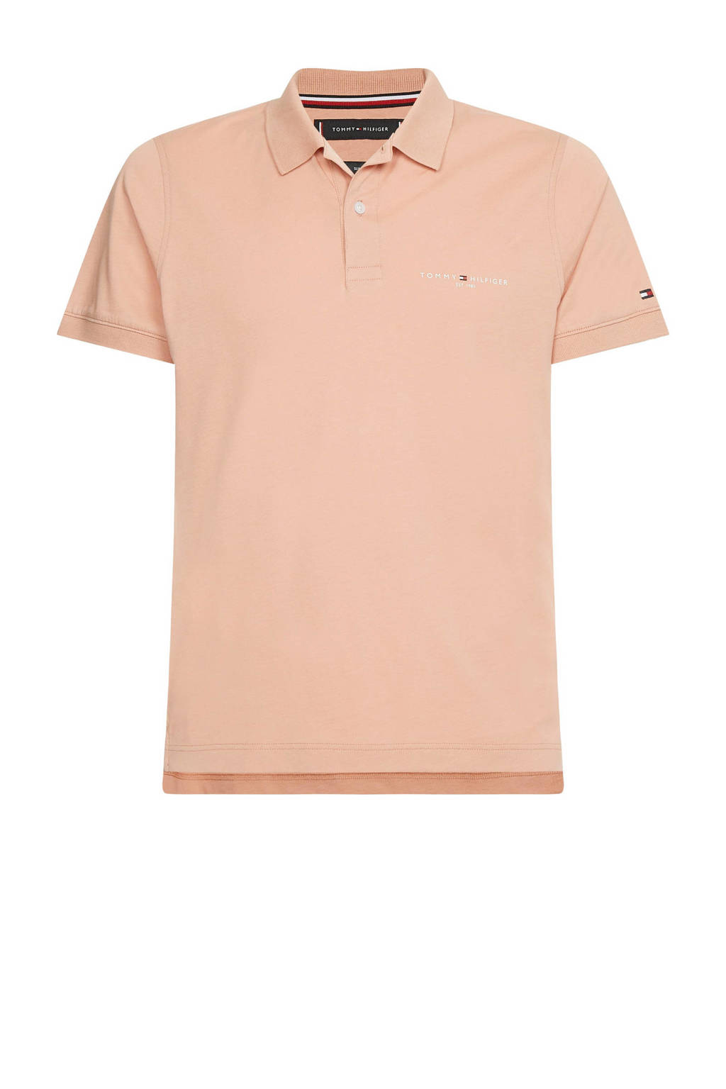 Tommy Hilfiger slim fit polo sna guava