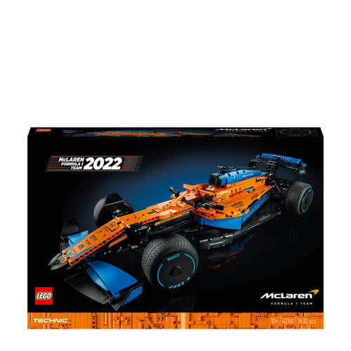 Wehkamp LEGO Technic McLaren Formule 1 Racewagen 42141 aanbieding