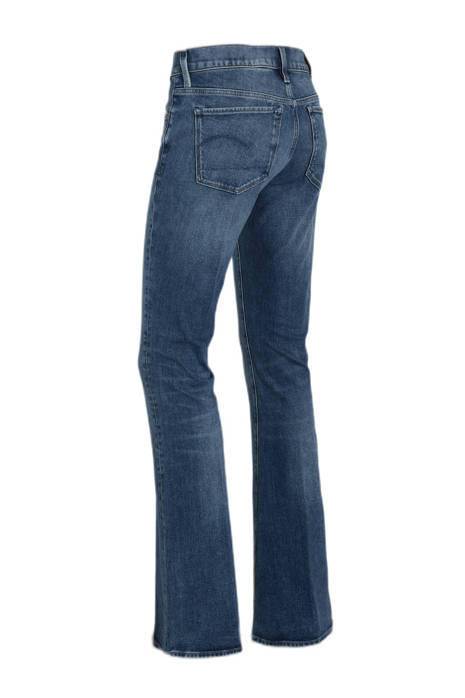 G-Star RAW 3301 Flare low waist flared jeans faded cascade | wehkamp