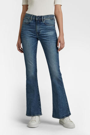 3301 Flare low waist flared jeans faded cascade