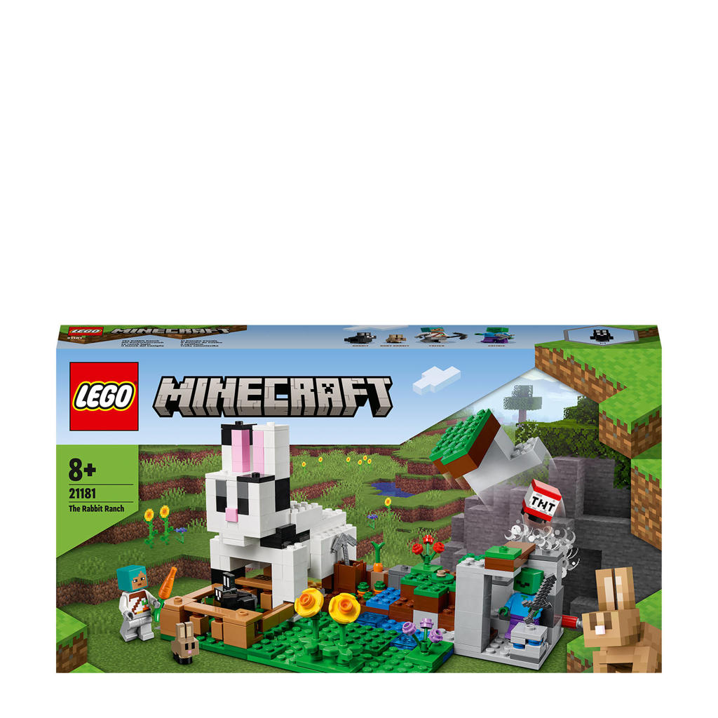 LEGO Minecraft De Konijnenhoeve 21181