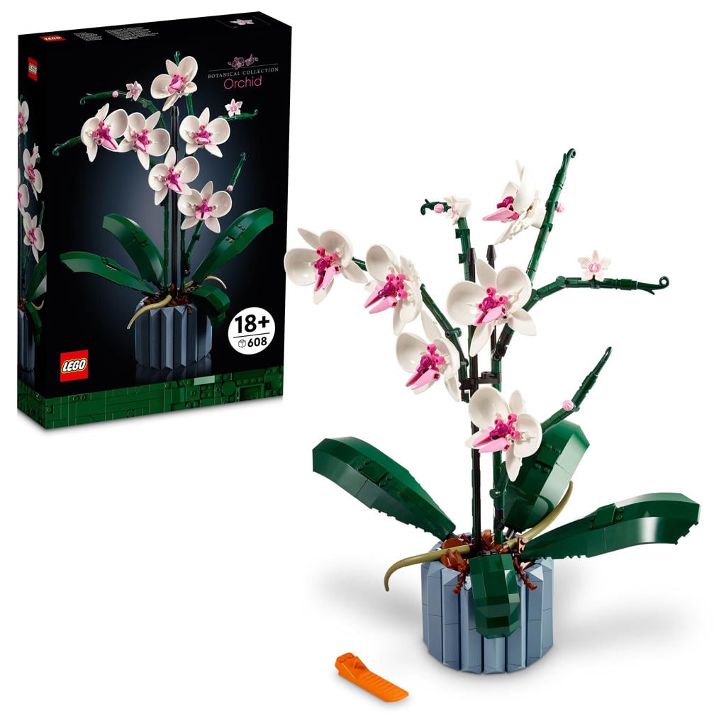 LEGO Botanical Collection Orchidee Decoratie Planten Bouwpakket voor Volwassenen 10311 (bloemen)