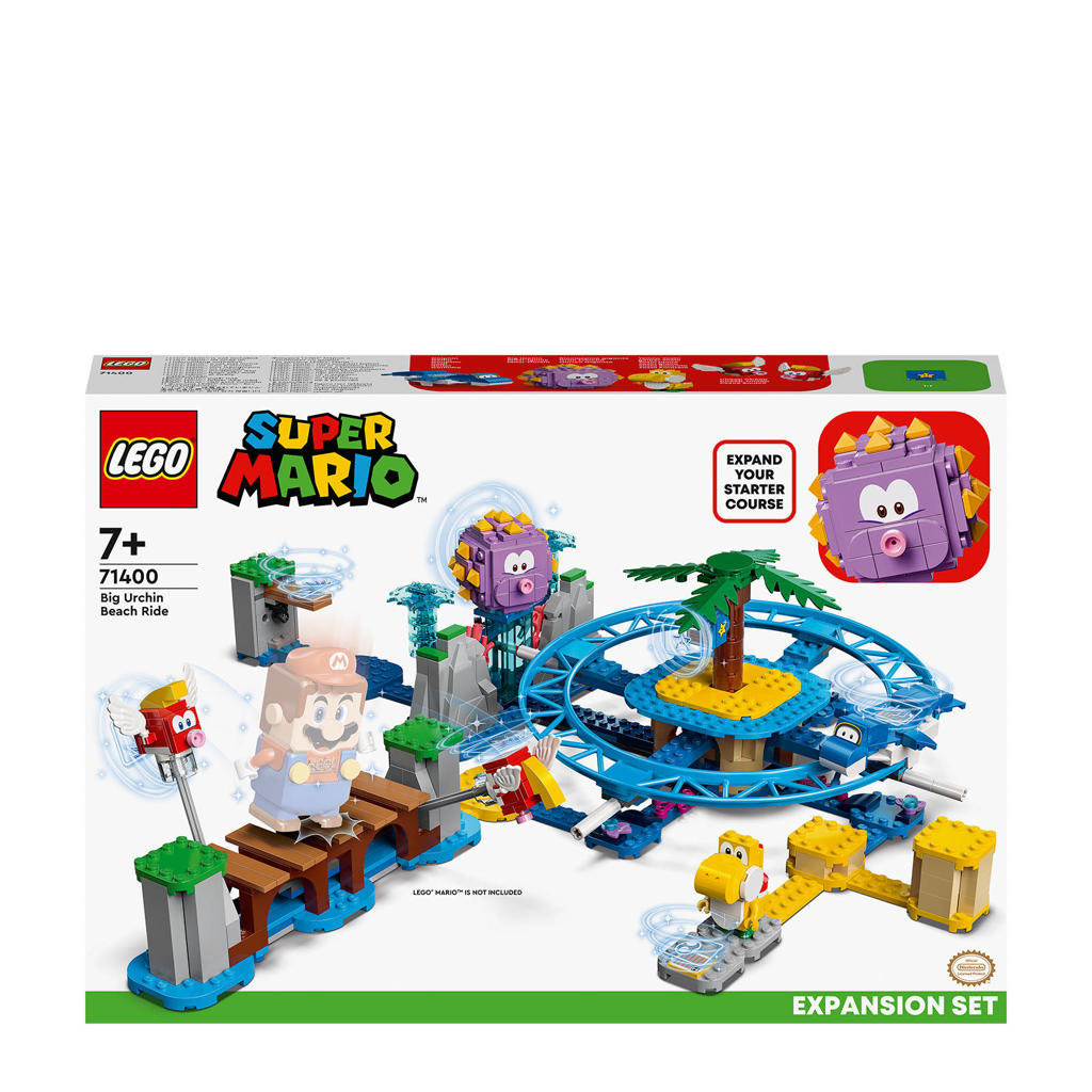 LEGO Super Mario Reuzen-Urchins strandattractie 71400
