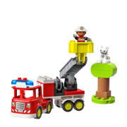 thumbnail: LEGO DUPLO Town Brandweerauto, Educatief Peuter Speelgoed met Dieren Figuur 10969