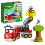 thumbnail: LEGO DUPLO Town Brandweerauto, Educatief Peuter Speelgoed met Dieren Figuur 10969