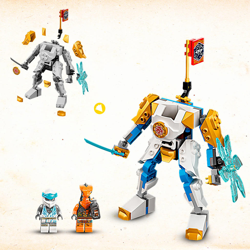 LEGO Ninjago Zane's power-upmecha EVO 71761 | wehkamp