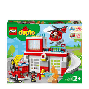 Wehkamp LEGO Duplo Brandweerkazerne & Helikopter 10970 aanbieding