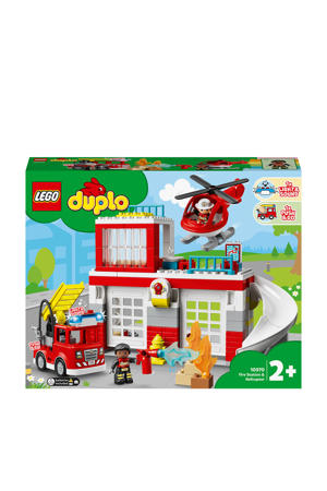 Wehkamp LEGO Duplo LEGO DuploBrandweerkazerne & Helikopter 10970 aanbieding