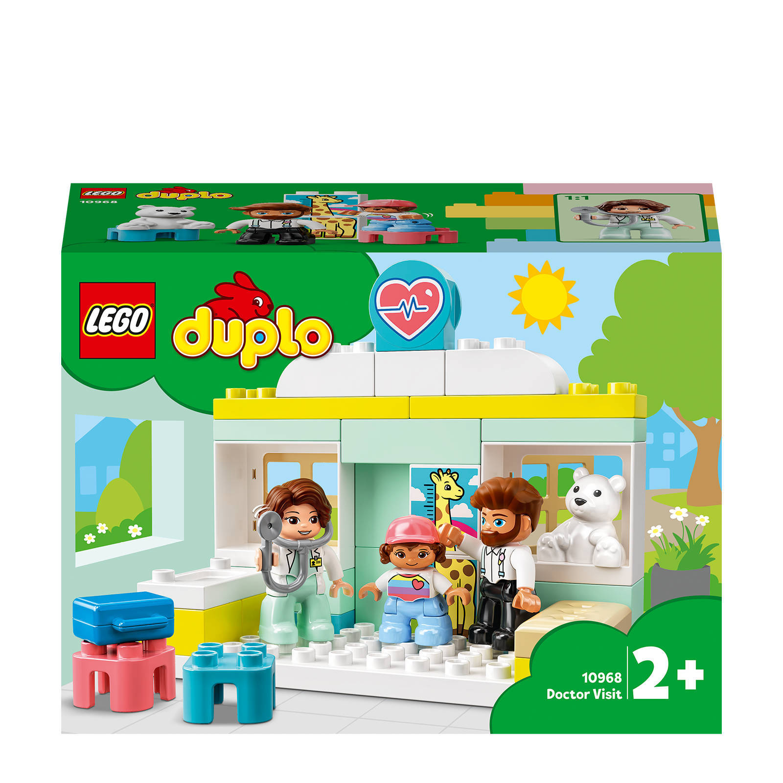 LEGO Duplo Bij de dokter 10968 | wehkamp