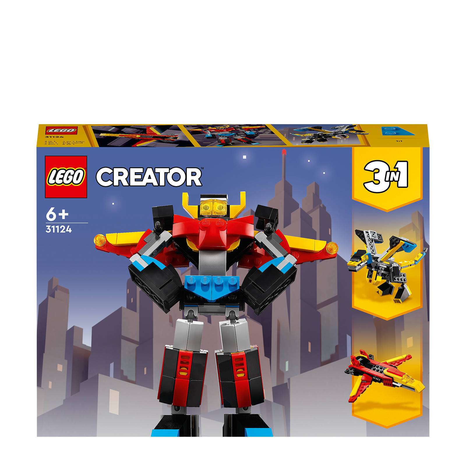 LEGO Creator Superrobot 31124 | wehkamp