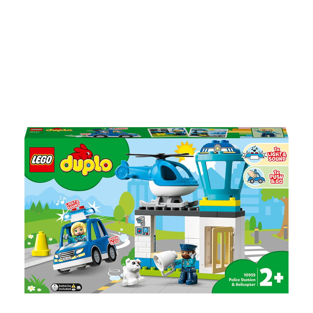 LEGO Duplo Politiebureau & Helikopter 10959