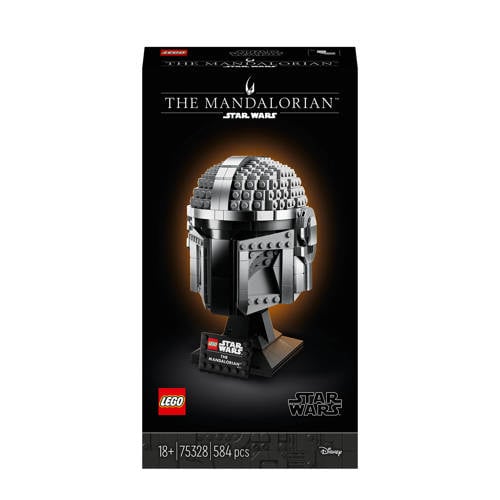 Wehkamp LEGO Star Wars The Mandalorian helm 75328 aanbieding