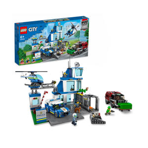Politiebureau Helikopter Speelgoed Set 60316 
