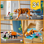 thumbnail: LEGO Creator 3-in-1 Grote Tijger naar Bouwbare Rode Panda of Vis Speelgoed voor Kinderen 31129