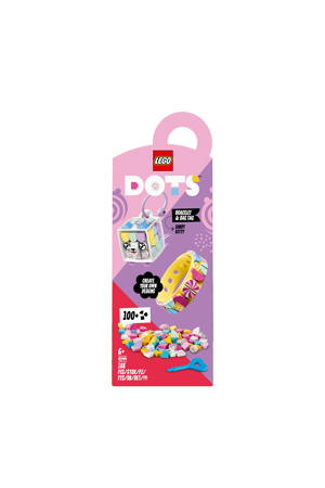 Wehkamp LEGO Dots Snoepkatje armband & tassenhanger 41944 aanbieding