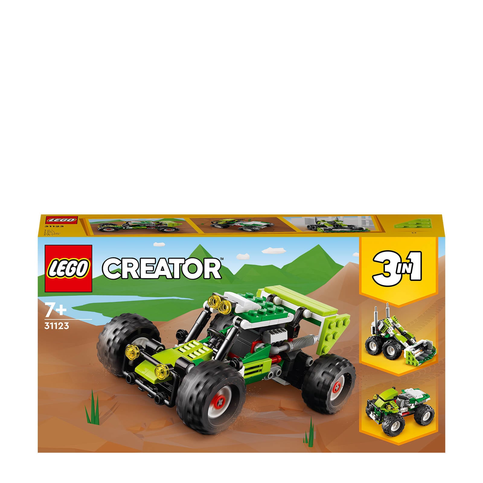 LEGO Creator Terreinbuggy 31123 | wehkamp