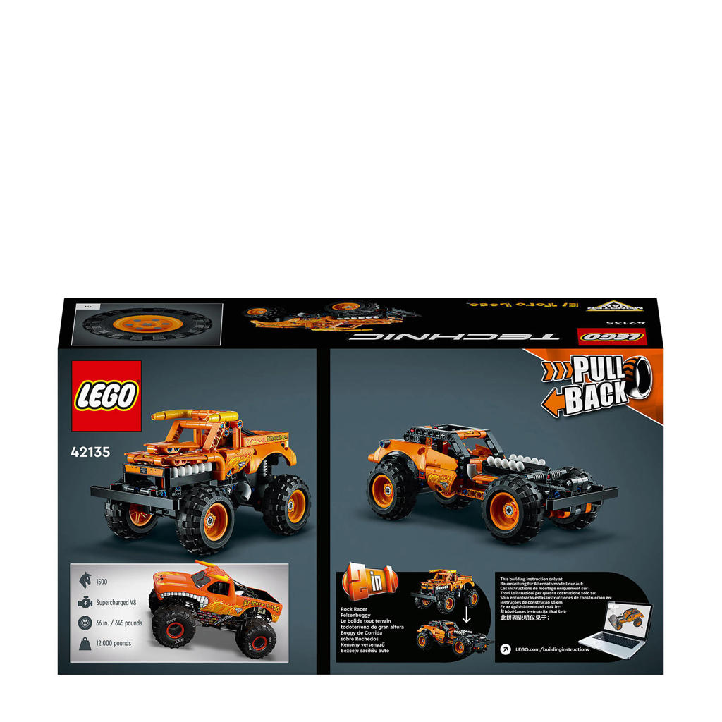 LEGO Technic Monster Jam El Toro Loco 42135 | wehkamp