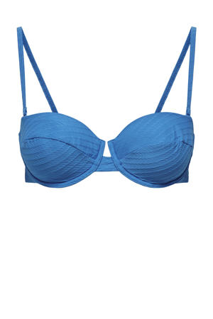strapless beugel bikinitop ONLKAJA blauw