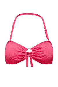 ONLY strapless bikinitop ONLALBA roze