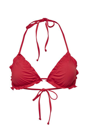 triangel bikinitop ONLANDREA rood
