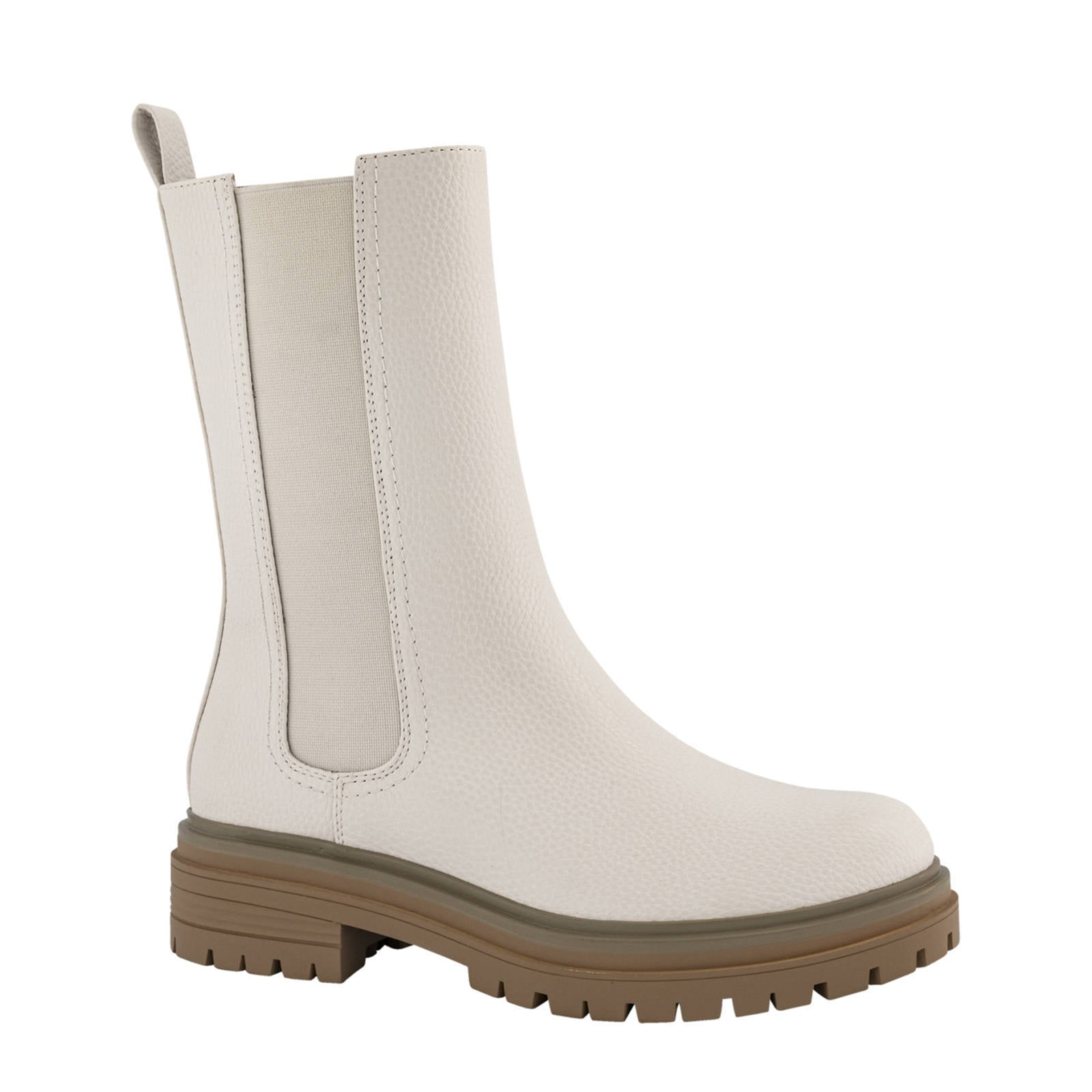 Oxmox chelsea boots off white | wehkamp