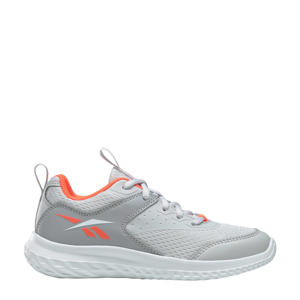 Rush Runner 4.0 fitness schoenen lichtgrijs/oranje kids