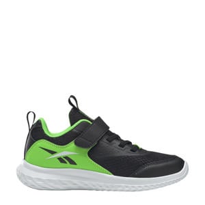 Rush Runner 4.0 sportschoenen zwart/groen/wit