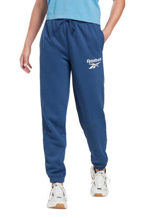 fleece joggingbroek blauw